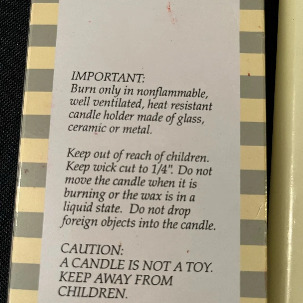Elegant Cream Taper Candles - 12